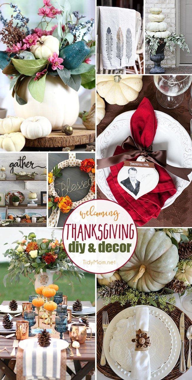 Welcoming DIY Thanksgiving Decor