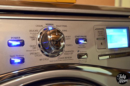 duet dryer panel