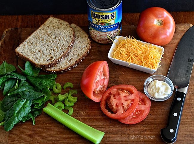 White Bean Cheddar Melt recipe at cetcu.com