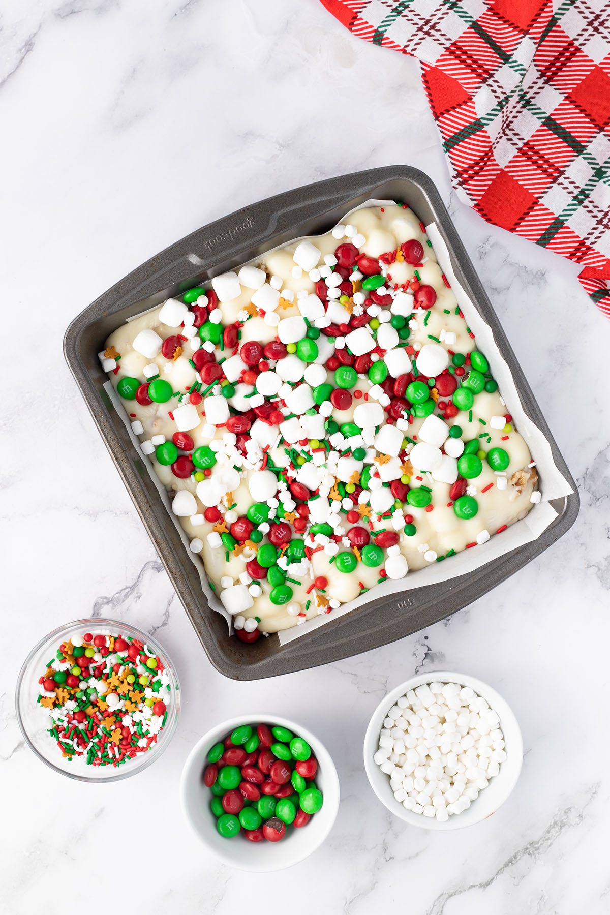 Christmas fudge step 3