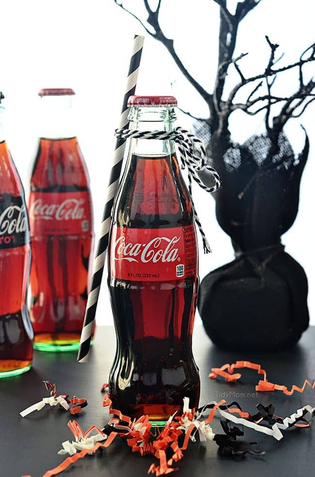 Coca-Cola Halloween Boo Basket with free You’ve been Booed printable at cetcu.com