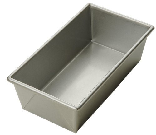 Commercial Bakeware 8 by 4-Inch Loaf Pan, 3/4-Pound