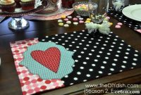 Crafting Valentine Placemats with The DIY Dish Girls and ThermoWeb
