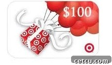 Win a $100 Target gift card Image of a $100 Target gift card, representing a giveaway prize.
