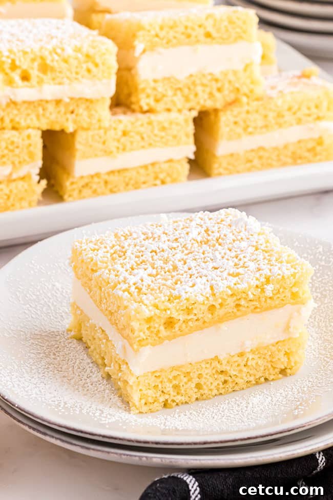 Nostalgic Banana Flips snack cakes arranged on a white plate, highlighting their classic appeal