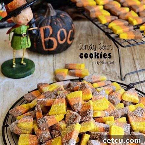 Delicious Candy Corn Cookies