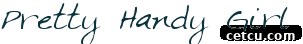 Pretty Handy Girl Signature