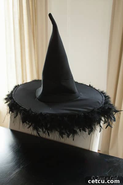 Halloween Witch Hat Centerpiece Decor