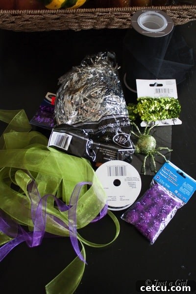 Witch Hat Halloween Decor Craft Supplies