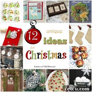12 Unique Ideas for Christmas decorations and gifts, offering fresh and creative holiday inspiration for a memorable season