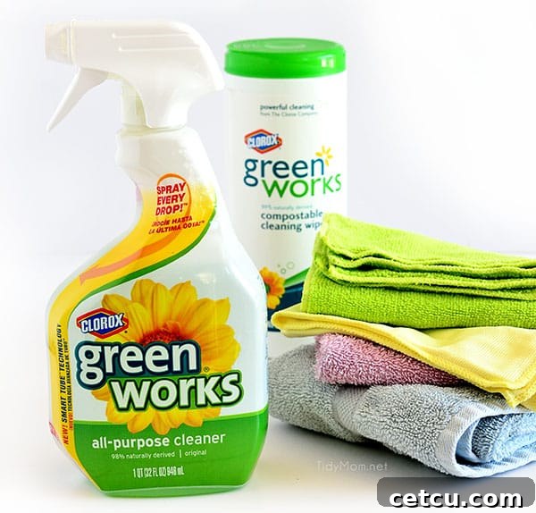 10 Tips on how to be more green at TidyMom.net