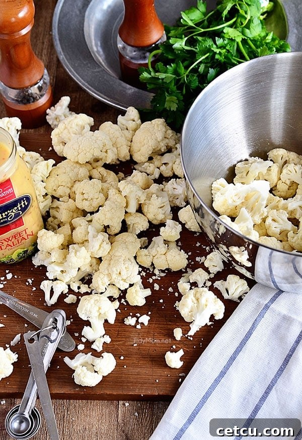  Cauliflower in a bowl
