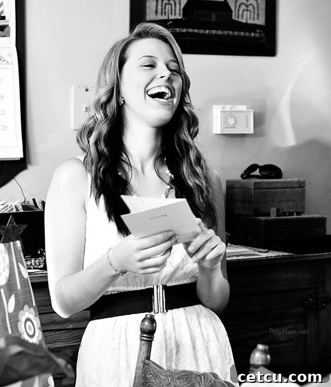 Opening Graduation Gifts - Joyful Moments After the Ceremony