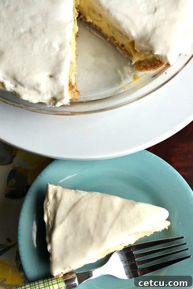 Banana Cream Pie, a creamy and refreshing summer dessert
