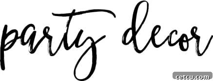 Holiday Party Decor banner