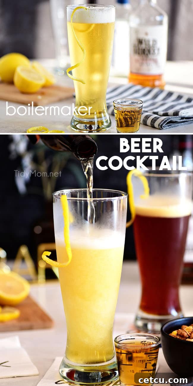 Boilermaker Blast Cocktail 8 boilermaker beer cocktail photo collage