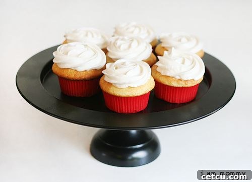 After: A collection of DIY cake stands in white and black, perfect for a dessert display or food photography props