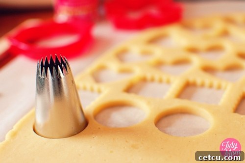 pastry tip doubles as cookie cutter