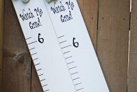 Craft Your Own Wooden Growth Chart