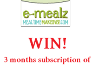 Get Ready to Love Meal Planning: Win E-Mealz