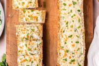 Decadent Cream Cheese Garlic Bread