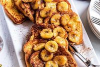Quick & Dreamy Bananas Foster French Toast
