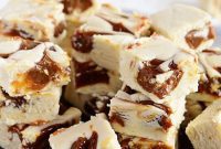 Decadent Baileys Caramel Vanilla Fudge