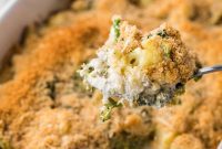 Velvety Broccoli Cauliflower Gratin