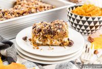 Pumpkin Crumble Swirl Cake