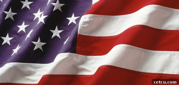 American flag American Flag Waving Proudly for Memorial Day