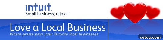 A graphic that reads 'Love Local Business' on a warm, inviting background, symbolizing community support.