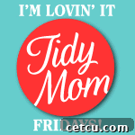 I'm Lovin' It TidyMom Chewy pumpkin blondies with a dusting of powdered sugar