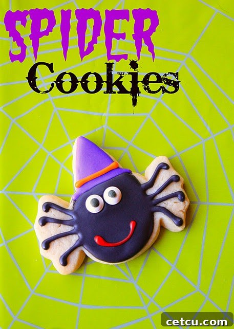 Spider cookies