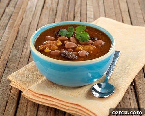 Bush’s Bean Inspired & Pinto Steak and Dumpling Soup recipe