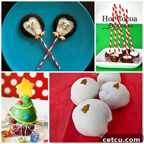 A lovely assortment of holiday treats