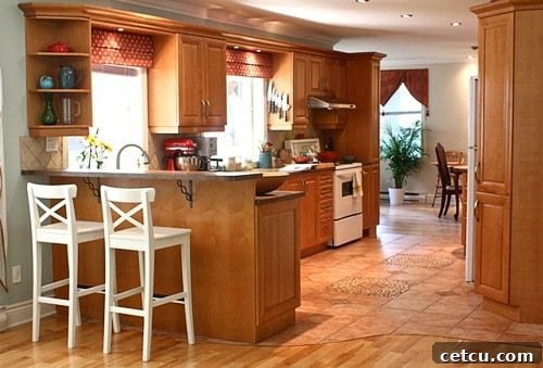 Aimee's organized kitchen featuring smart container solutions