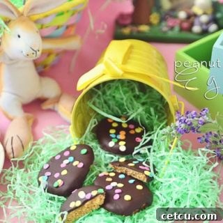 Homemade chocolate covered peanut butter eggs, a no-bake recipe for delightful treats