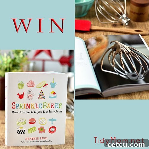 Win SprinkleBakes Cookbook Giveaway at TidyMom
