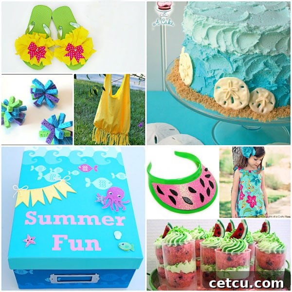 Bright Summer Ideas for Crafts and Activities