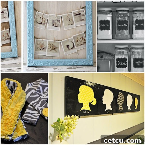 Inspiring DIY craft projects for home and gifts