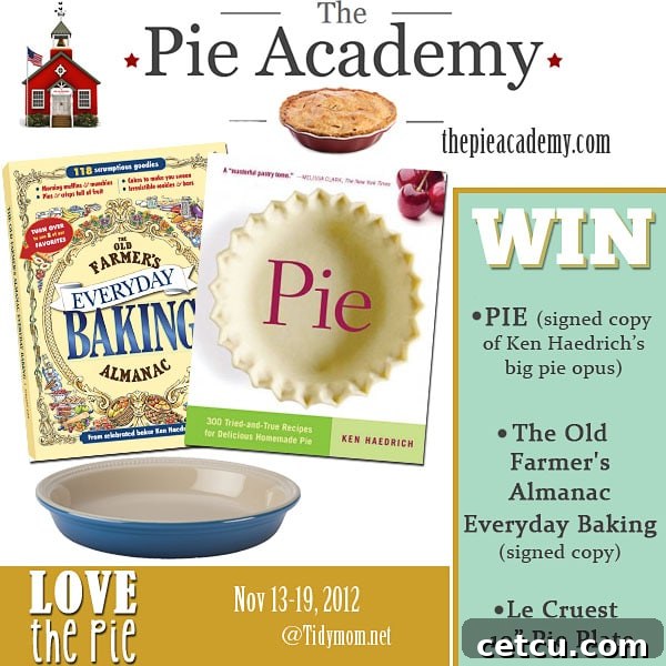 The Pie Academy Giveaway at TidyMom.net #LovethePie
