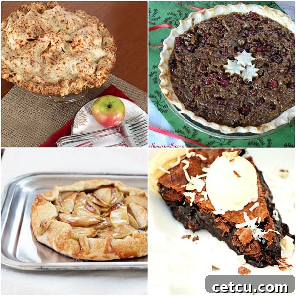 Delicious Pie Recipes for Thanksgiving dessert spread