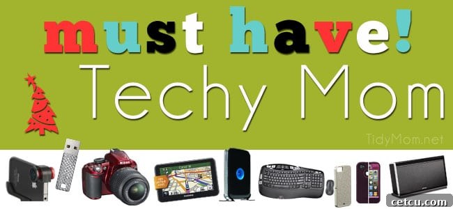 Must Have Techy Mom Gift Guide at TidyMom.net
