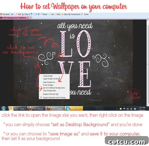 How to set wallpaper to computer - Step-by-step guide