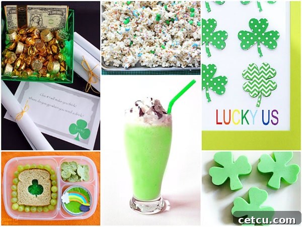 Inspiring St. Patrick's Day Crafts and Activities Creative lucky projects for St. Patrick's Day, including scavenger hunts and unique snacks