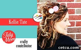 Customizable Sparkler Sleeves 2 Kellie Tate TidyMom Contributor with a warm smile