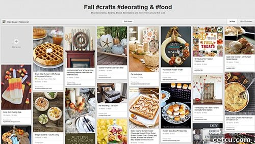 Fall Pinterest Board with the best treats, recipes, crafts, decor and more!