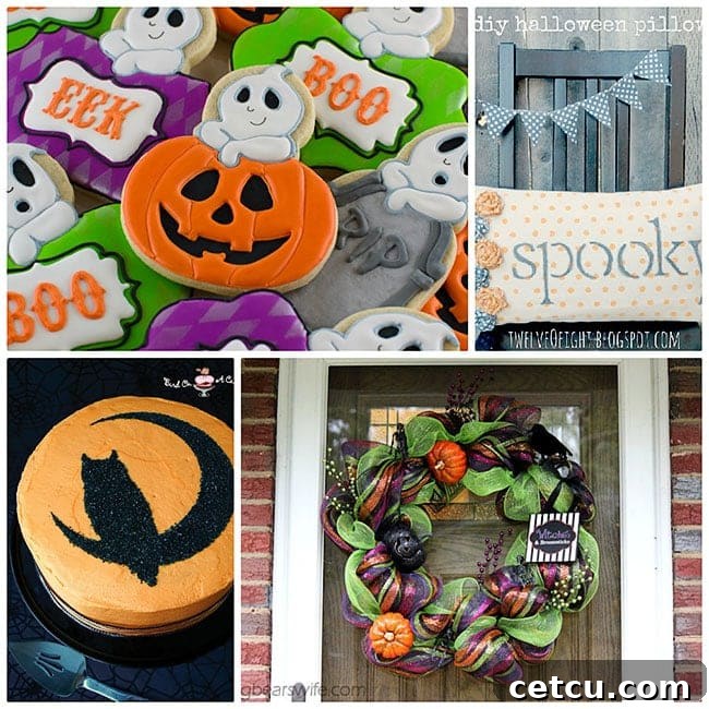 Halloween treats and crafts.  Features at TidyMom.net
