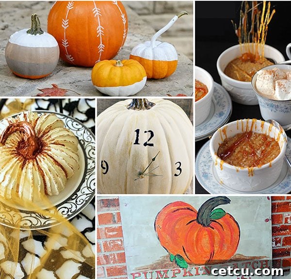 Creative Pumpkin Craft and Recipe Ideas for Fall
