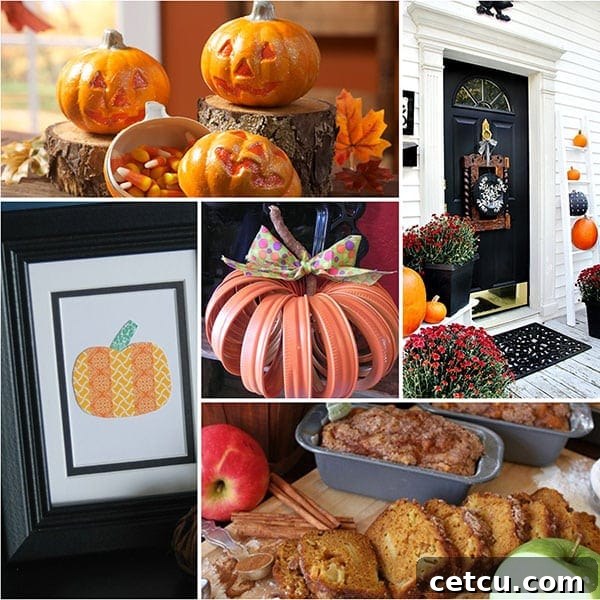 Inspiring Pumpkin Decorations and Delicious Fall Recipes